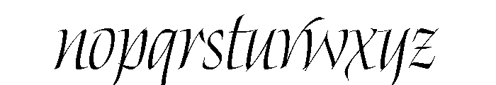 Gratia Regular Font LOWERCASE