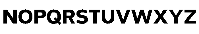Grey Sans Bold Font UPPERCASE