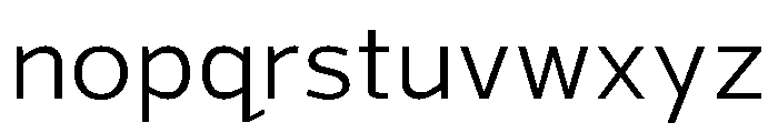 Grey Sans Regular Font LOWERCASE