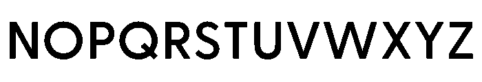 Greycliff Devanagari Demi Bold Font UPPERCASE