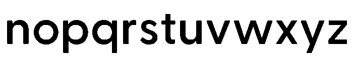 Greycliff Devanagari Demi Bold Font LOWERCASE
