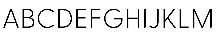 Greycliff Devanagari Extra Light Font UPPERCASE