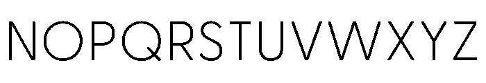 Greycliff Devanagari Extra Light Font UPPERCASE
