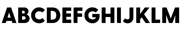 Greycliff Devanagari Heavy Font UPPERCASE