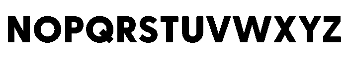 Greycliff Devanagari Heavy Font UPPERCASE