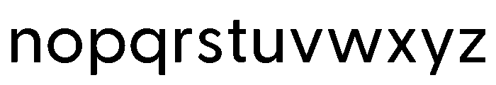 Greycliff Devanagari Medium Font LOWERCASE