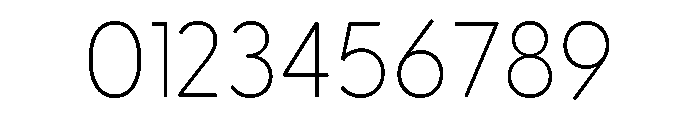 Greycliff Devanagari Thin Font OTHER CHARS
