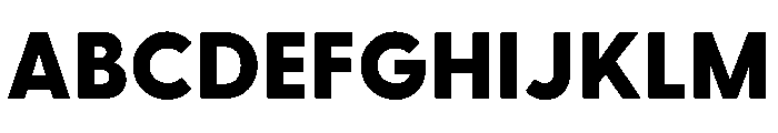 Greycliff Heavy Font UPPERCASE