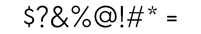 Greycliff Japanese Light Font OTHER CHARS