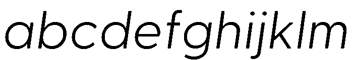 Greycliff Light Oblique FONT