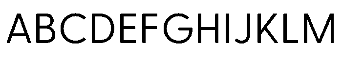 Greycliff Regular Font UPPERCASE