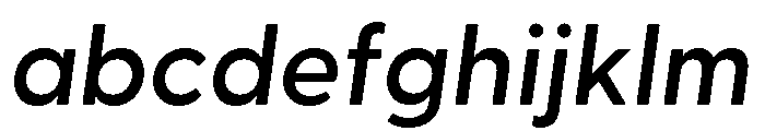 Greycliff Thai Demi Bold Oblique FONT
