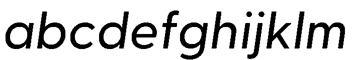 Greycliff Thai Medium Oblique FONT