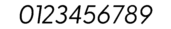 Greycliff Thai Regular Oblique Font OTHER CHARS
