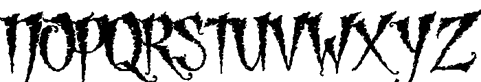 Grindel Grove Regular Font UPPERCASE