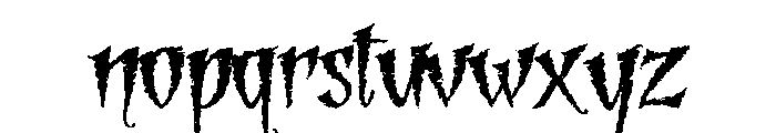 Grindel Grove Regular Font LOWERCASE