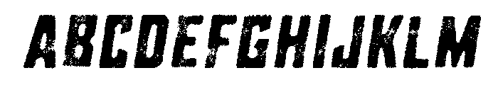 Grit Bold Italic FONT