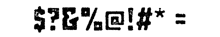 Grit Bold Font OTHER CHARS