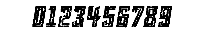 Grit Inline Alt Italic Font OTHER CHARS