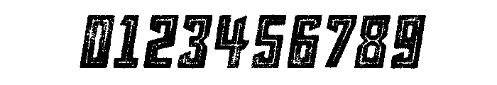 Grit Inline Italic Font OTHER CHARS