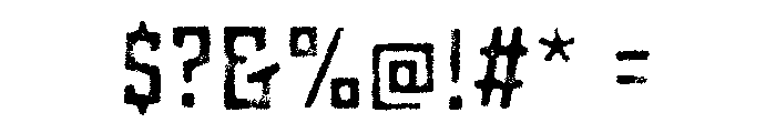Grit Medium Font OTHER CHARS