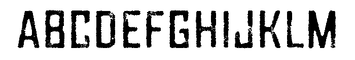 Grit Medium Font UPPERCASE