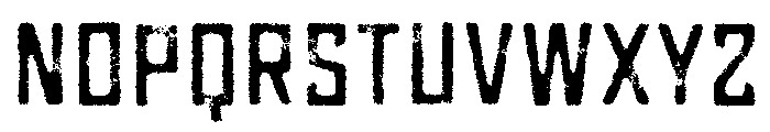 Grit Medium Font LOWERCASE