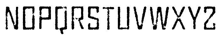 Grit Regular Font UPPERCASE