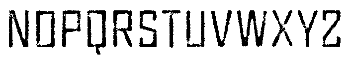 Grit Regular Font LOWERCASE