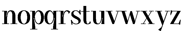 Grodsky Bold Font LOWERCASE