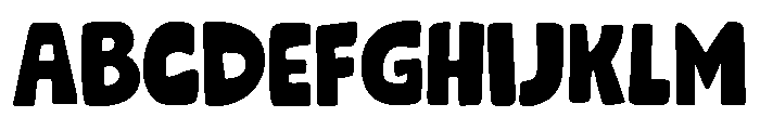 Grok Regular Font UPPERCASE