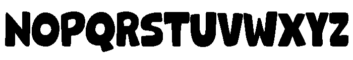Grok Regular Font LOWERCASE