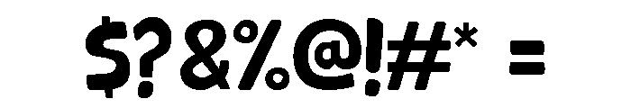 Grok Slim Font OTHER CHARS
