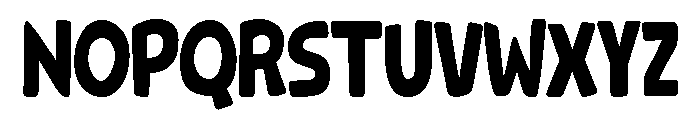 Grok Slim Font LOWERCASE