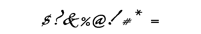 Grosvenor Regular Font OTHER CHARS