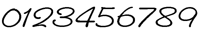 Grove Script Light Font OTHER CHARS