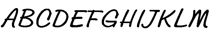Grove Script Medium Font UPPERCASE