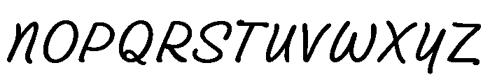Grove Script Medium Font UPPERCASE