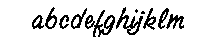 Grove Script Medium FONT