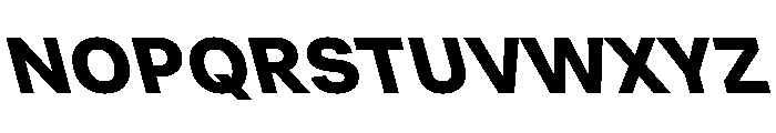 Grtsk Bold Backslant Font UPPERCASE