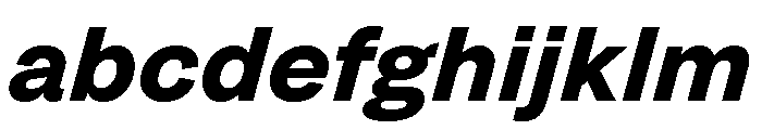 Grtsk Bold Slant FONT