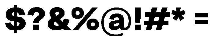 Grtsk Bold Font OTHER CHARS