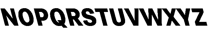 Grtsk Exa Bold Backslant Font UPPERCASE