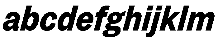 Grtsk Exa Bold Slant FONT