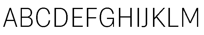 Grtsk Exa Extra Light Font UPPERCASE