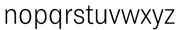 Grtsk Exa Light Font LOWERCASE