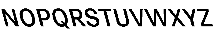 Grtsk Exa Medium Backslant Font UPPERCASE