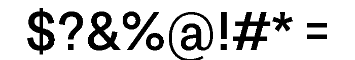 Grtsk Exa Medium Font OTHER CHARS