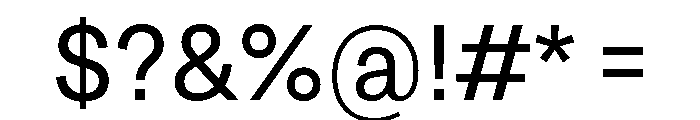 Grtsk Exa Regular Font OTHER CHARS