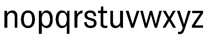 Grtsk Exa Regular Font LOWERCASE